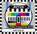 AVT24 SSTV BBC-style colour test card