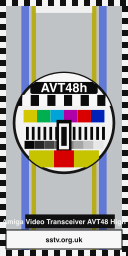 AVT48h SSTV BBC-style colour test card