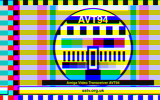 AVT94 SSTV round-trip decoded test card