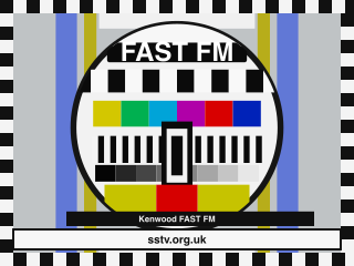 FAST FM SSTV BBC-style colour test card