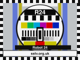 R24 SSTV BBC-style colour test card